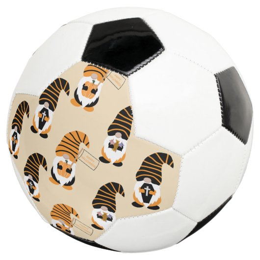 格言、ハロウィーン格言のトリックまたは治療のパターン サッカーボール (3/4)