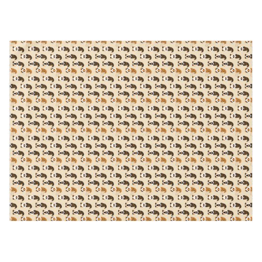 格言、ハロウィーン格言のトリックまたは治療のパターン テーブルクロス (正面(横))