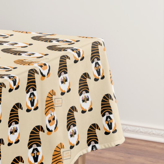 格言、ハロウィーン格言のトリックまたは治療のパターン テーブルクロス (インサイチュ)