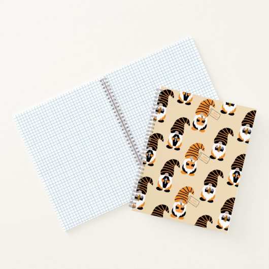 格言、ハロウィーン格言のトリックまたは治療のパターン ノートブック (内部)