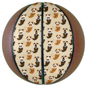 格言、ハロウィーン格言のトリックまたは治療のパターン バスケットボール (縦)