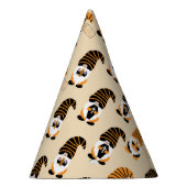 格言、ハロウィーン格言のトリックまたは治療のパターン パーティーハット (右)