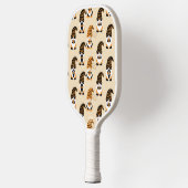 格言、ハロウィーン格言のトリックまたは治療のパターン ピックルボールラケット (左)