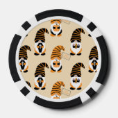 格言、ハロウィーン格言のトリックまたは治療のパターン ポーカーチップ (裏面)