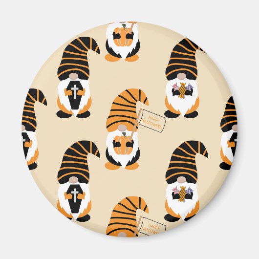 格言、ハロウィーン格言のトリックまたは治療のパターン マグネット (正面)