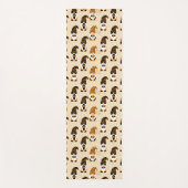 格言、ハロウィーン格言のトリックまたは治療のパターン ヨガマット (正面)