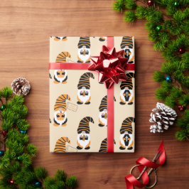 格言、ハロウィーン格言のトリックまたは治療のパターン ラッピングペーパー