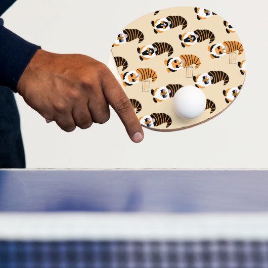 格言、ハロウィーン格言のトリックまたは治療のパターン 卓球ラケット (インサイチュ)