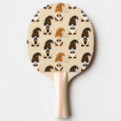 格言、ハロウィーン格言のトリックまたは治療のパターン 卓球ラケット (裏面)