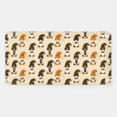 格言、ハロウィーン格言のトリックまたは治療のパターン 横断幕 (横)