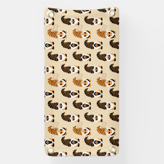 格言、ハロウィーン格言のトリックまたは治療のパターン 横断幕 (縦)