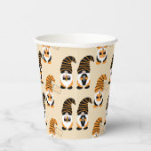 格言、ハロウィーン格言のトリックまたは治療のパターン 紙コップ (右)