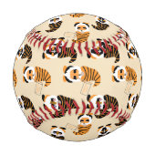 格言、ハロウィーン格言のトリックまたは治療のパターン 野球ボール (正面)