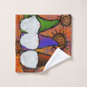 格言 バスタオルセット (ウォッシュタオル)