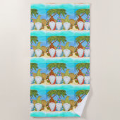 格言 ビーチタオル (正面)