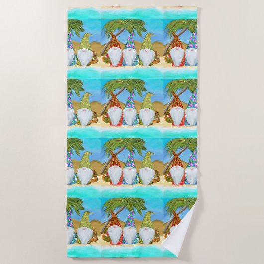 格言 ビーチタオル (正面)