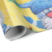 格言&フェレットクリスマスラッピング紙 ラッピングペーパー (ロールコーナー)