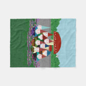 格言 フリースブランケット (正面(横))