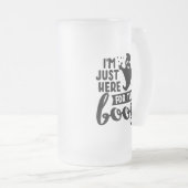 格言 フロストグラスビールジョッキ (正面右)