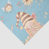 格言、ミツバチ、ひまわりの花 薄葉紙 (詳細)