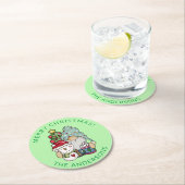 格言 ラウンドペーパーコースター (インサイチュ)