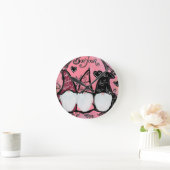 格言 ラウンド壁時計 (ホーム)