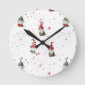 格言 ラウンド壁時計 (正面)