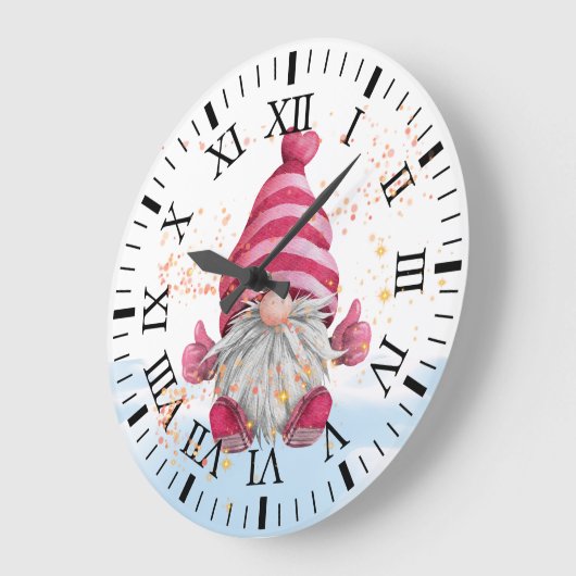 格言 ラージ壁時計 (傾斜)