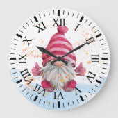 格言 ラージ壁時計 (正面)