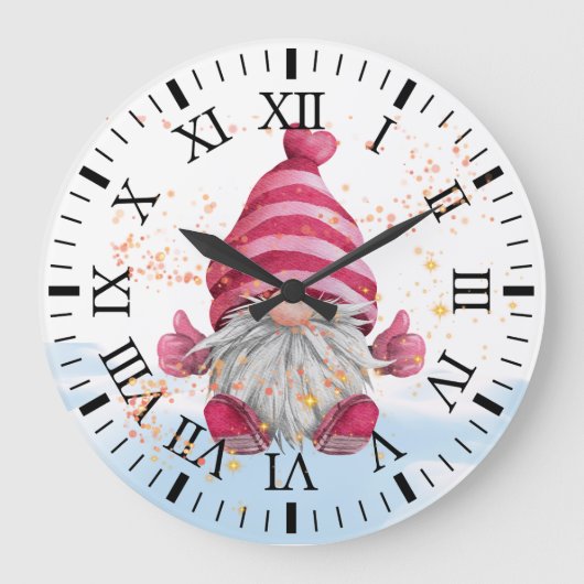 格言 ラージ壁時計 (正面)