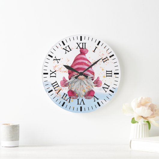 格言 ラージ壁時計 (ホーム)