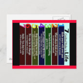 格言、名言、諺 ポストカード (正面/裏面)