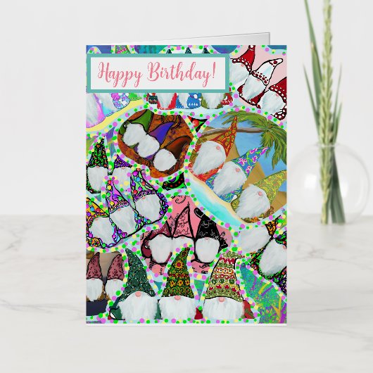 格言 箔グリーティングカード (正面)