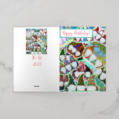 格言 箔グリーティングカード (外側レイダウン)