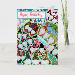 格言 箔グリーティングカード