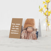 格言: 考え 70番目の誕生日     カード (黄色い花)