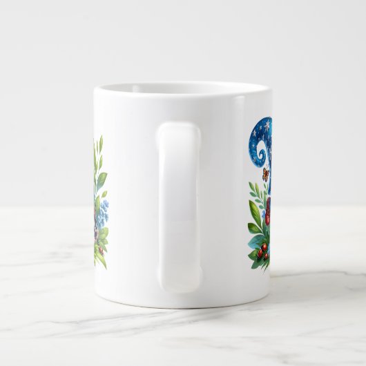 格言 – 超大型コーヒーマグ ジャンボコーヒーマグカップ (裏面)