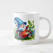 格言 – 超大型コーヒーマグ ジャンボコーヒーマグカップ (右)