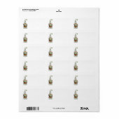 格言Covid 19住所 シール (フルシート)