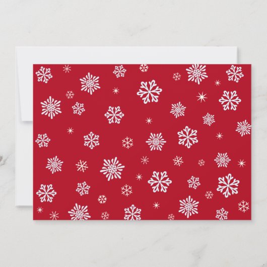 格言forホリデーかわいいおもしろい小妖精や小人カスタム写真 シーズンカード (裏面)