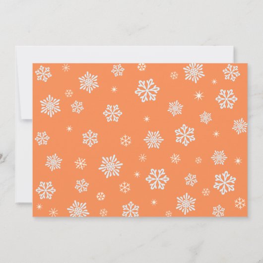 格言forホリデーズフォトおもしろいタイポグラフィ小妖精や小人ブルー シーズンカード (裏面)