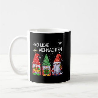 格言Frohliche Weihnachen Christmasおもしろい Pajam コーヒーマグカップ