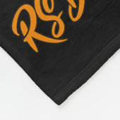 格言I衣服オレンジ私の兄弟Rsd Crps認識 フリースブランケット (角)