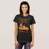 格言I衣服オレンジ私の妻RSD CRPS Awarenes Tシャツ (正面フル)
