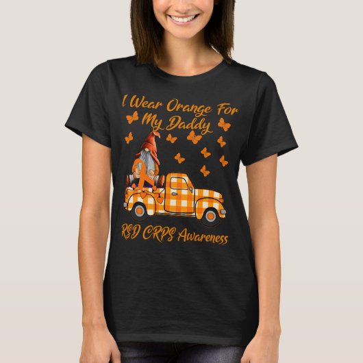 格言I衣服オレンジfor My Daddy RSD CRPS Tシャツ (正面)