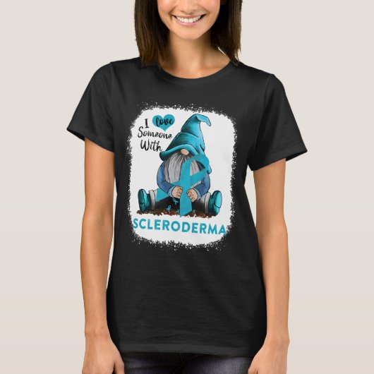 格言I Love Soneone With Scleroderma Tシャツ (正面)