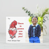 格言One Like You Classroom写真バレンタインデー シーズンカード (スタンド正面)