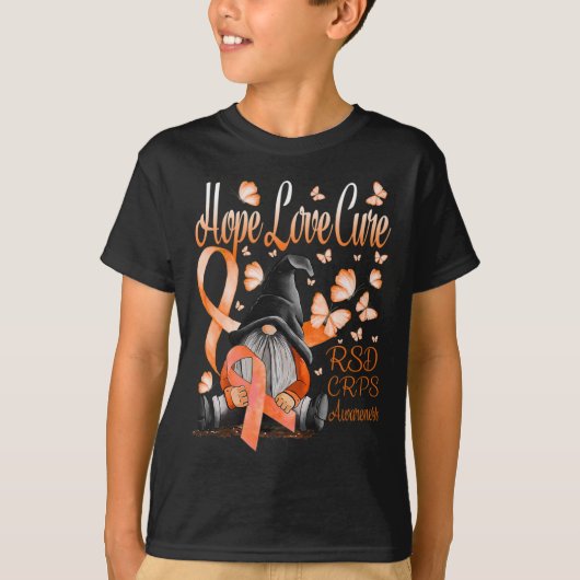 格言RSD CRPS認識度ホープLove Cure Fighter O Tシャツ (正面)