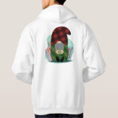 格言Tシャツ パーカ (裏面)