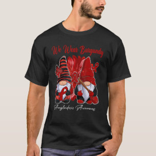 格言We衣服ブルガンディアミロイドーシス認識度 Tシャツ